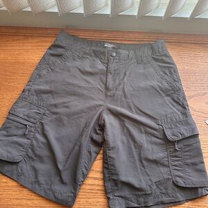 REI Women’s Dark Gray Cargo Shorts
